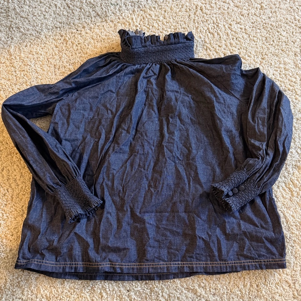 Fendi denim blouse authentic - Picture 2 of 8